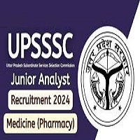 UPSSSC Junior Analyst Drugs Online Form 2024